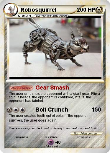 Pokemon Robosquirrel