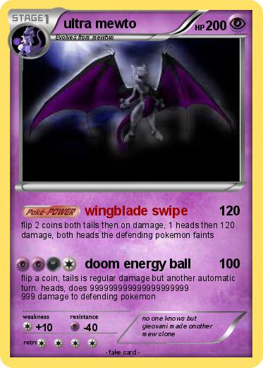 Pokemon ultra mewto