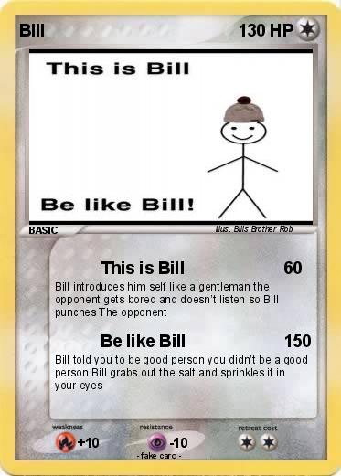 Pokemon Bill