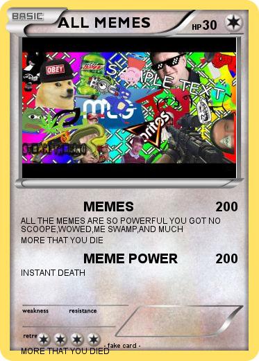 Pokemon ALL MEMES