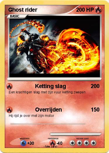 Pokemon Ghost rider