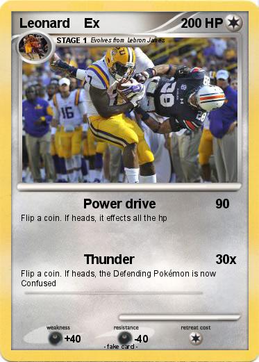 Pokemon Leonard    Ex