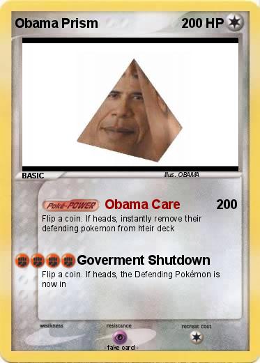 Pokemon Obama Prism