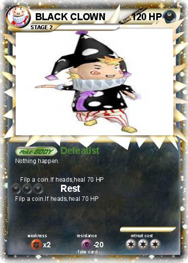 Pokemon BLACK CLOWN