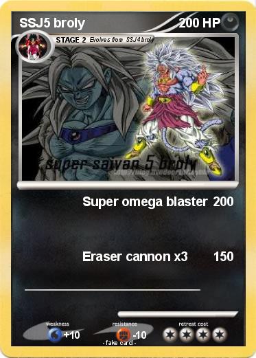 Pokemon SSJ5 broly