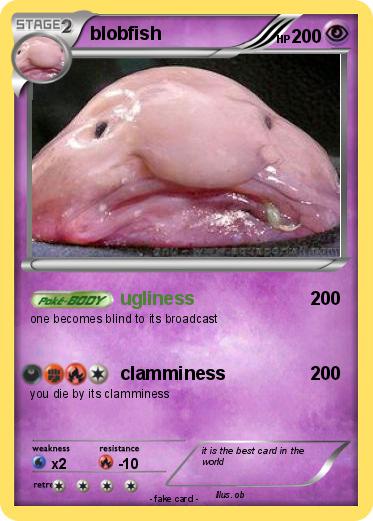 Pokemon blobfish