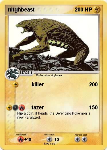 Pokemon nitghbeast