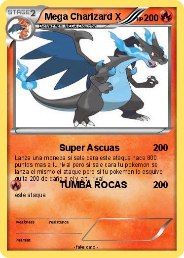 Pokemon Mega Charizard X