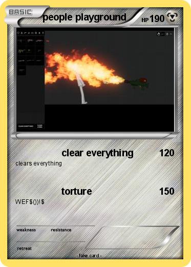 Pokemon people playground