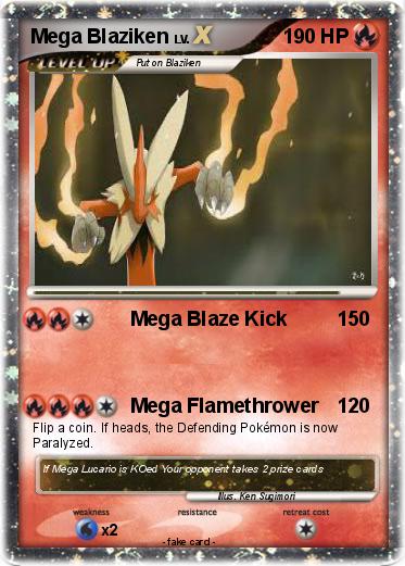 Pokemon Mega Blaziken