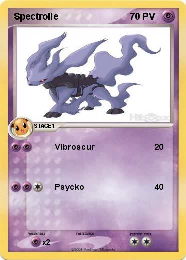Pokemon Spectrolie