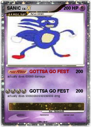 Pokemon SANIC