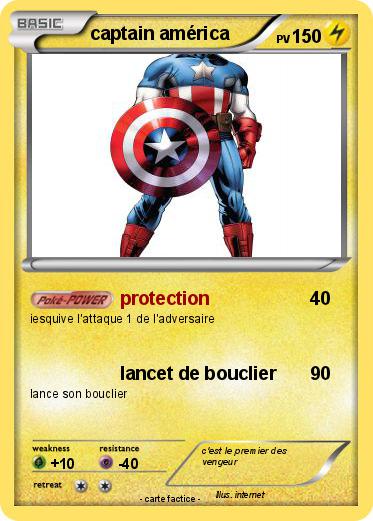 Pokemon captain américa