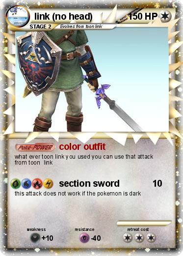 Pokemon link (no head)