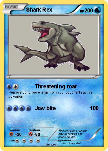 Pokemon Shark Rex