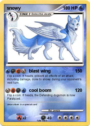 Pokemon snowy