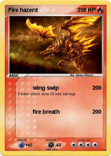 Pokemon Fire hazerd