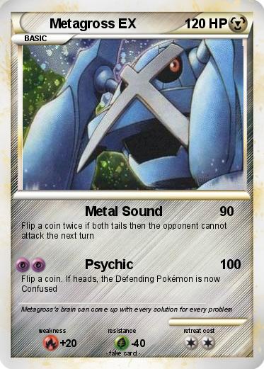 Pokemon Metagross EX