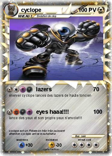 Pokemon cyclope