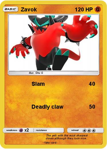 Pokemon Zavok