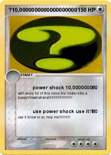 Pokemon ?10,0000000000000000000