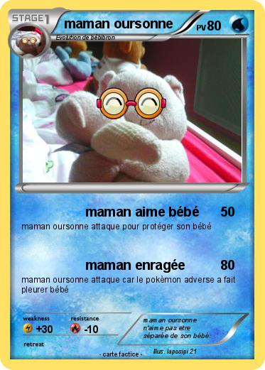 Pokemon maman oursonne