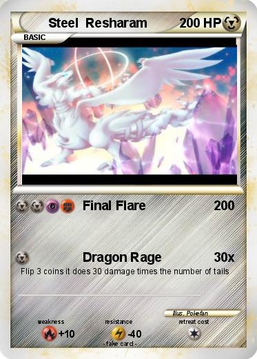 Pokemon Steel  Resharam