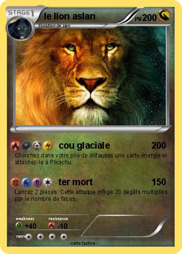 Pokemon le lion aslan