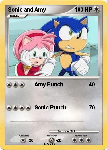 Pokemon Sonic and Amy