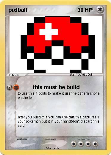 Pokemon pixlball