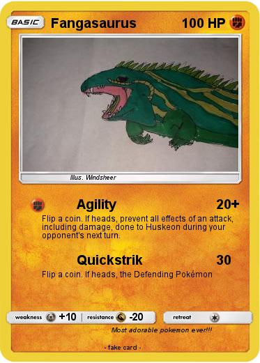 Pokemon Fangasaurus