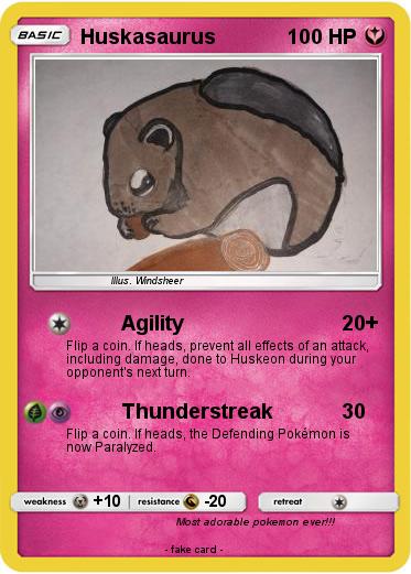 Pokemon Huskasaurus