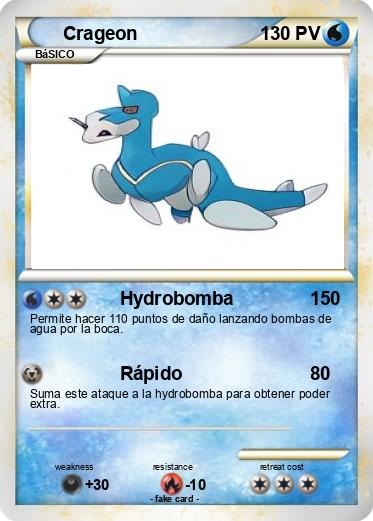 Pokemon Crageon