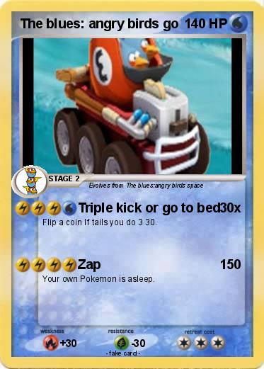 Pokemon The blues: angry birds go