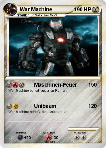 Pokemon War Machine