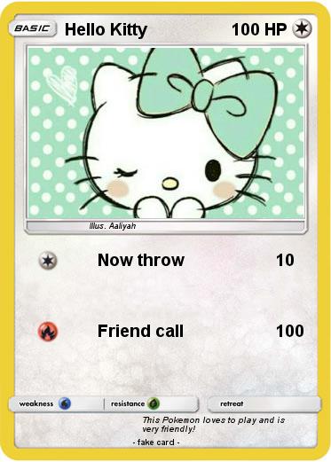 Pokemon Hello Kitty