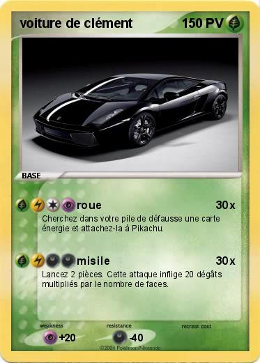 Pokemon voiture de clément