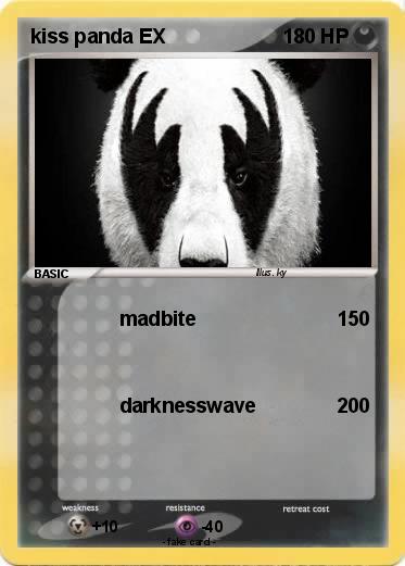 Pokemon kiss panda EX