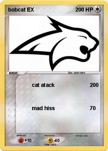 Pokemon bobcat EX