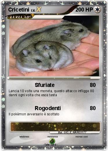 Pokemon Cricetini