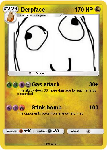 Pokemon Derpface