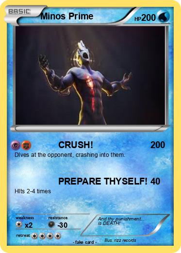 Pokemon Minos Prime
