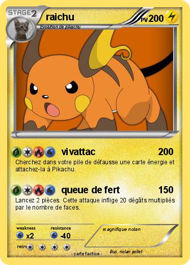 Pokemon raichu