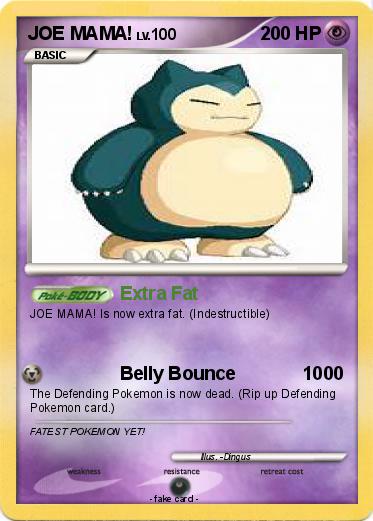 Pokemon JOE MAMA!