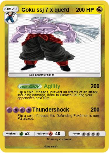 Pokemon Goku ssj 7 x quefd