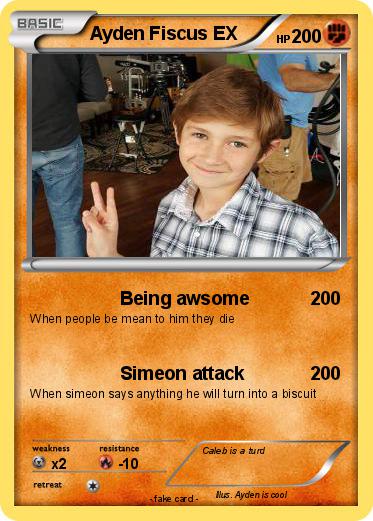 Pokemon Ayden Fiscus EX
