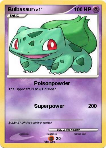 Pokemon Bulbasaur