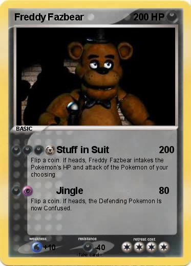 Pokemon Freddy Fazbear