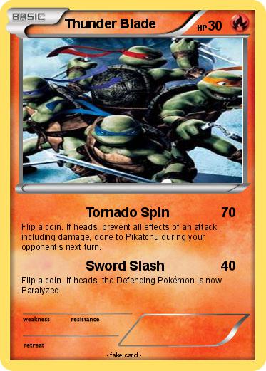 Pokemon Thunder Blade