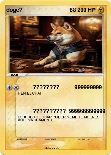 Pokemon doge?                               88